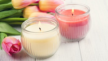 candele colorate